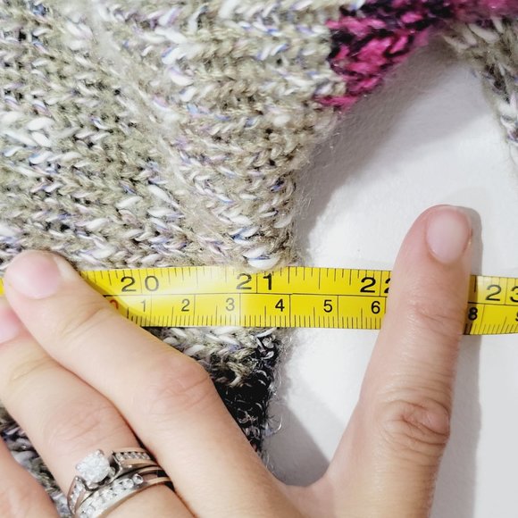 Jaclyn Smith Vintage Button Front Cardigan Sweater Retro Oversize Loose Fit 80's - Picture 9 of 10